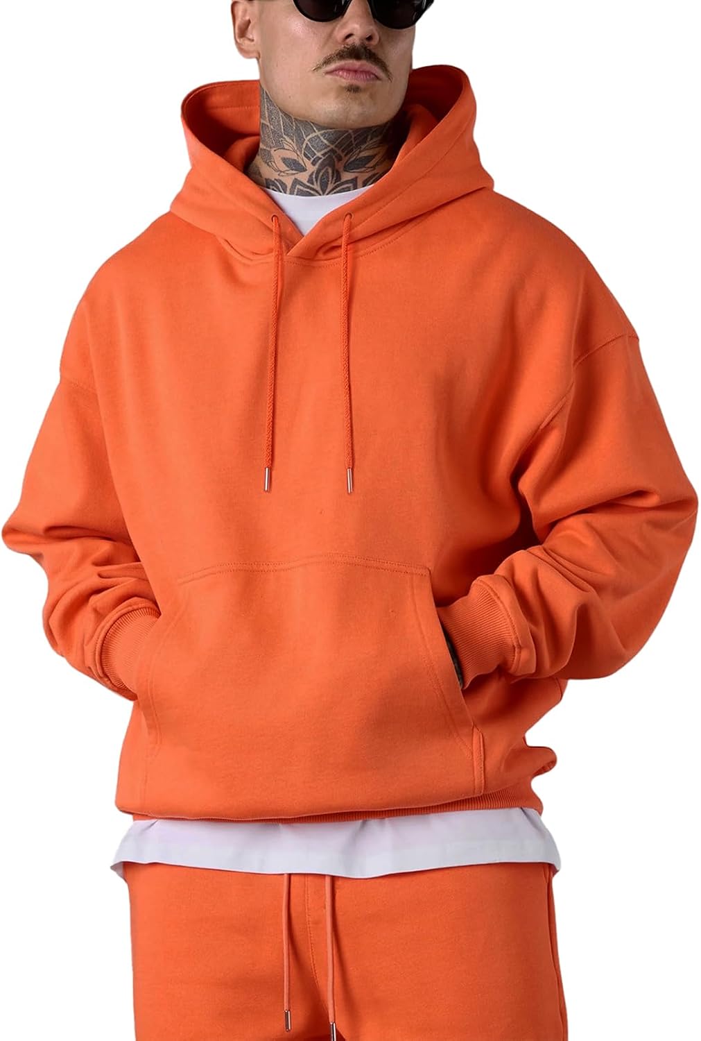 2 Piece Sweat suits for Men Fleece Tracksuit Hoodies Jogging Suits