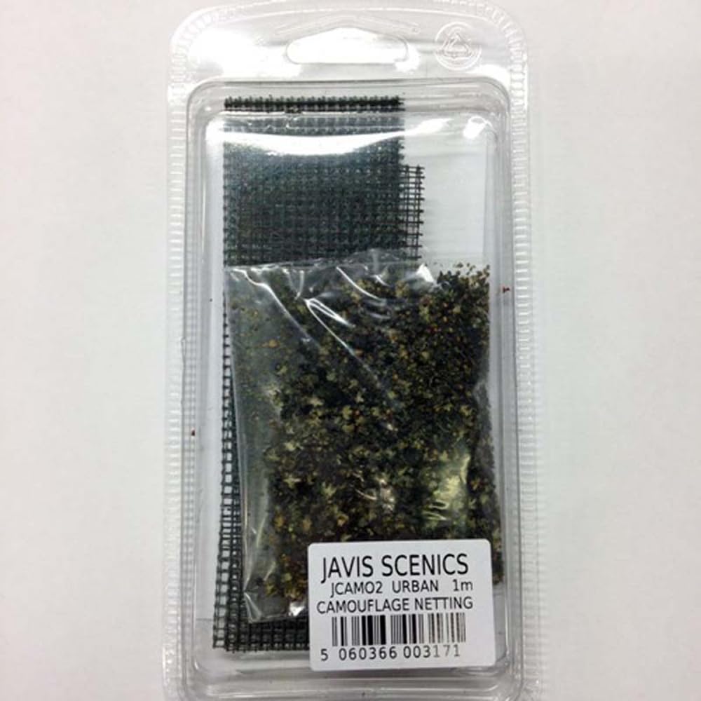 Javis Urban Camouflage netting - Military Earth Tones, Wargaming/Diorama Modeling, Indoor, 1 Count, Novelty Figurine