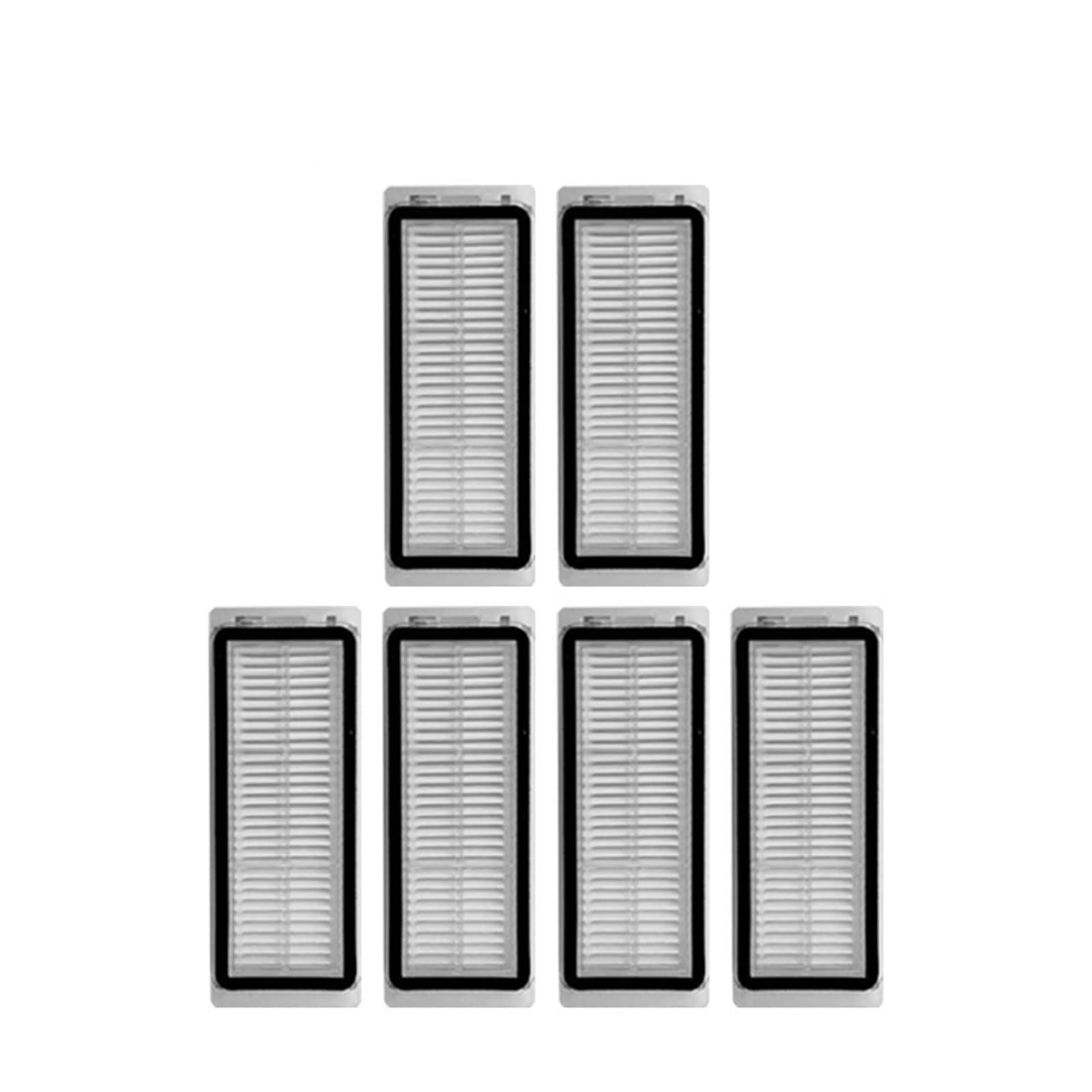 Kicici Compatible With Dreame L20 Ultra Robot Vacuum Spare Parts Dreame L30 Ultra Rubber Main Side Brushes Mop Cloths HEPA Filters Dust Bag Accessories(Brown)