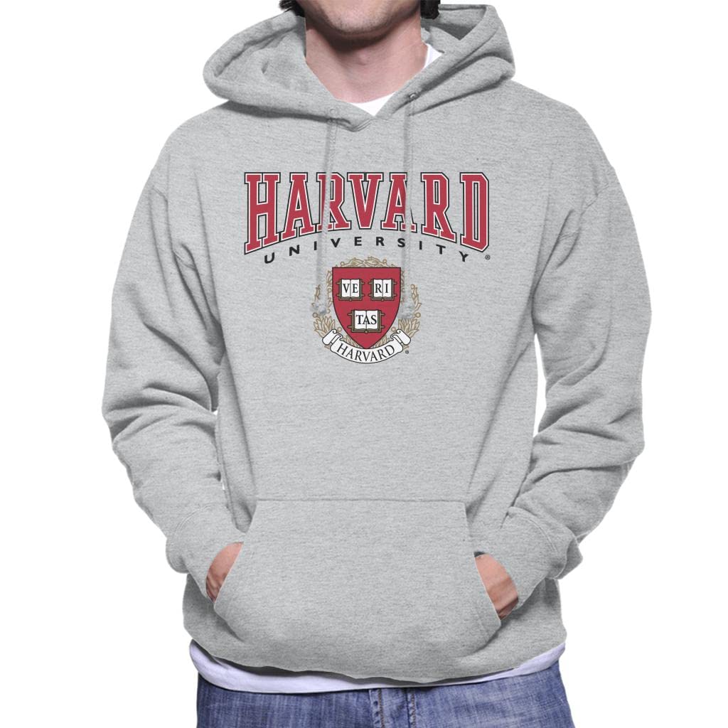 Harvard University Red Veritas Crest Men's Sweatshirt