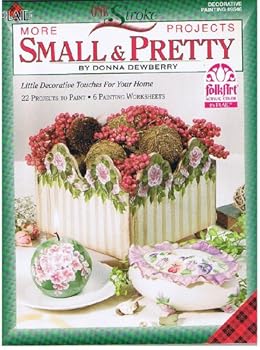 Paperback One Stroke Small & Pretty Decorative Painting #9546 (more projects, 9546) Book