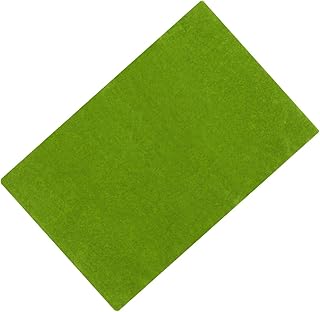 Housoutil Train Scenery Decoration Model Grass Mat, DIY Fake Grass Mat, Train Artificial Garden Grass for Model Trains Scenery Craft Dollhouse (Green, 39. 3 x 13. 76 inch) DIY Lawn Moss