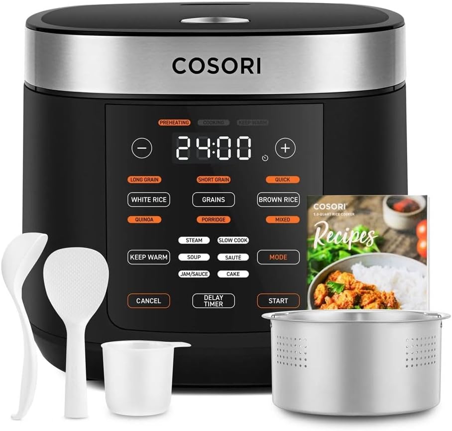 The Sage Risotto Plus Multi Cooker, Brushed Stainless Steel, BRC600UK ...