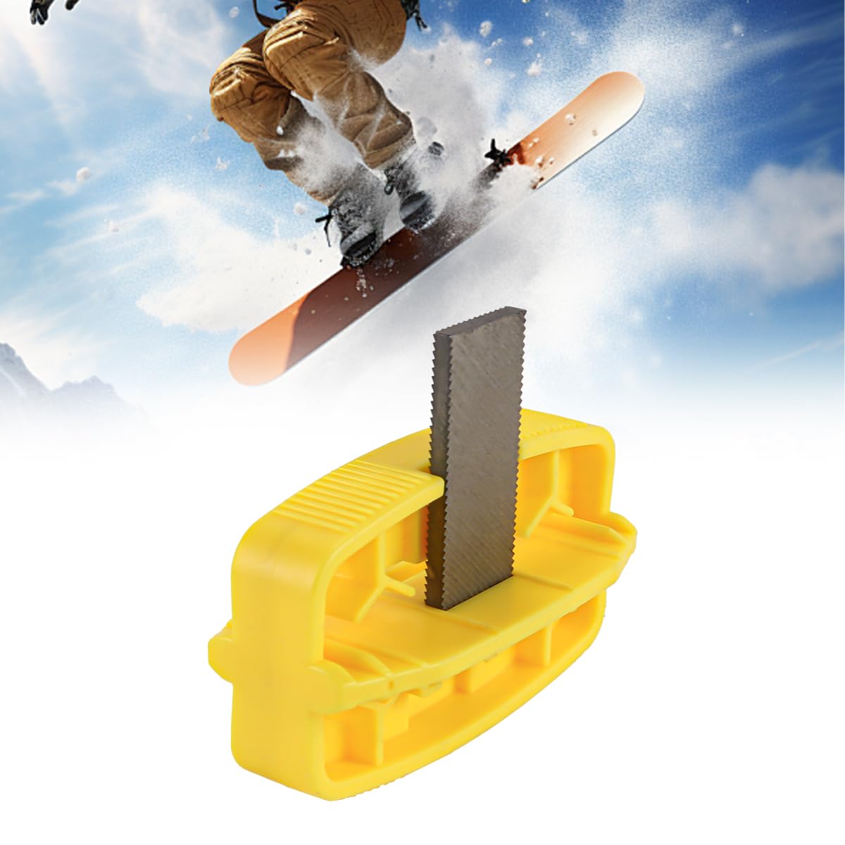 Affûteur De Carres De Ski, Outil D'affûtage, Réglage De La Glace, Meulage Latéral, Outil D'angle De Ski, Angle Réparable 86 87 88 89 Jaune