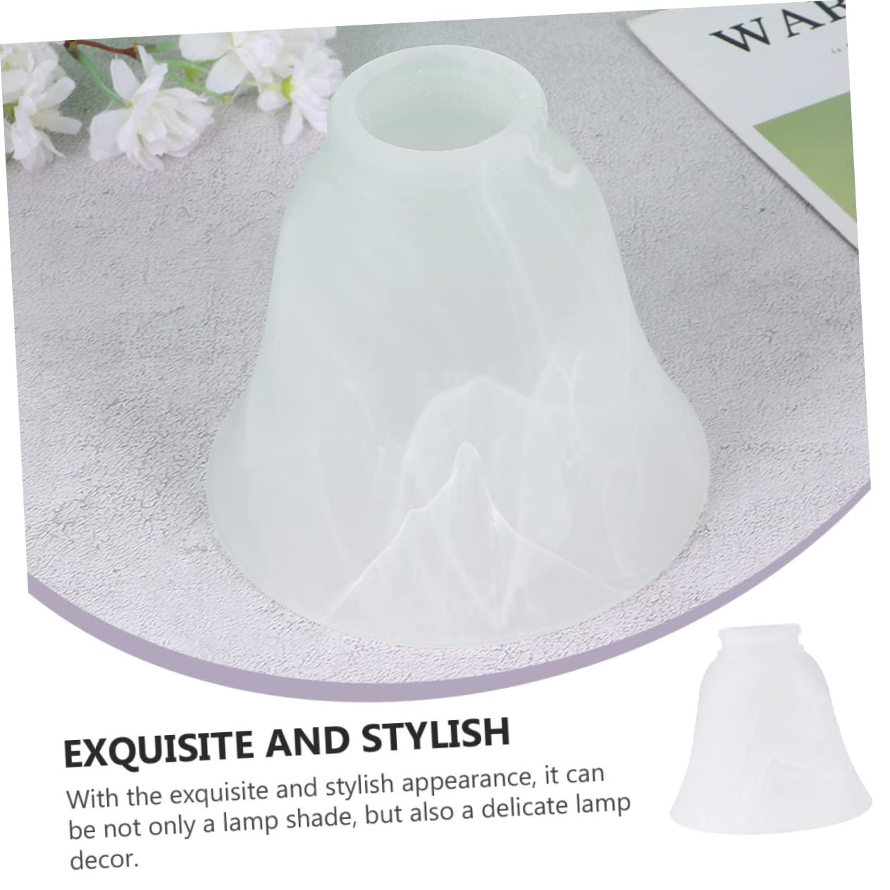 Angoily 3pièces Lampes Dépoli -jour Élégant Pour Décoration Intérieure Éclairage Facile à Installer Accessoire Pratique Pour Lampes Et Plafonniers