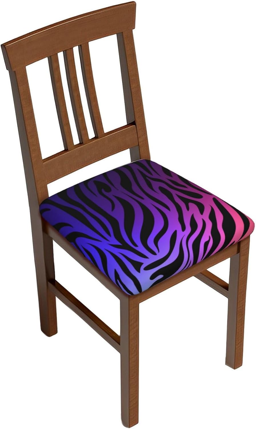 HerfsT Chair Seat Covers for Dining Room Purple Blue Green