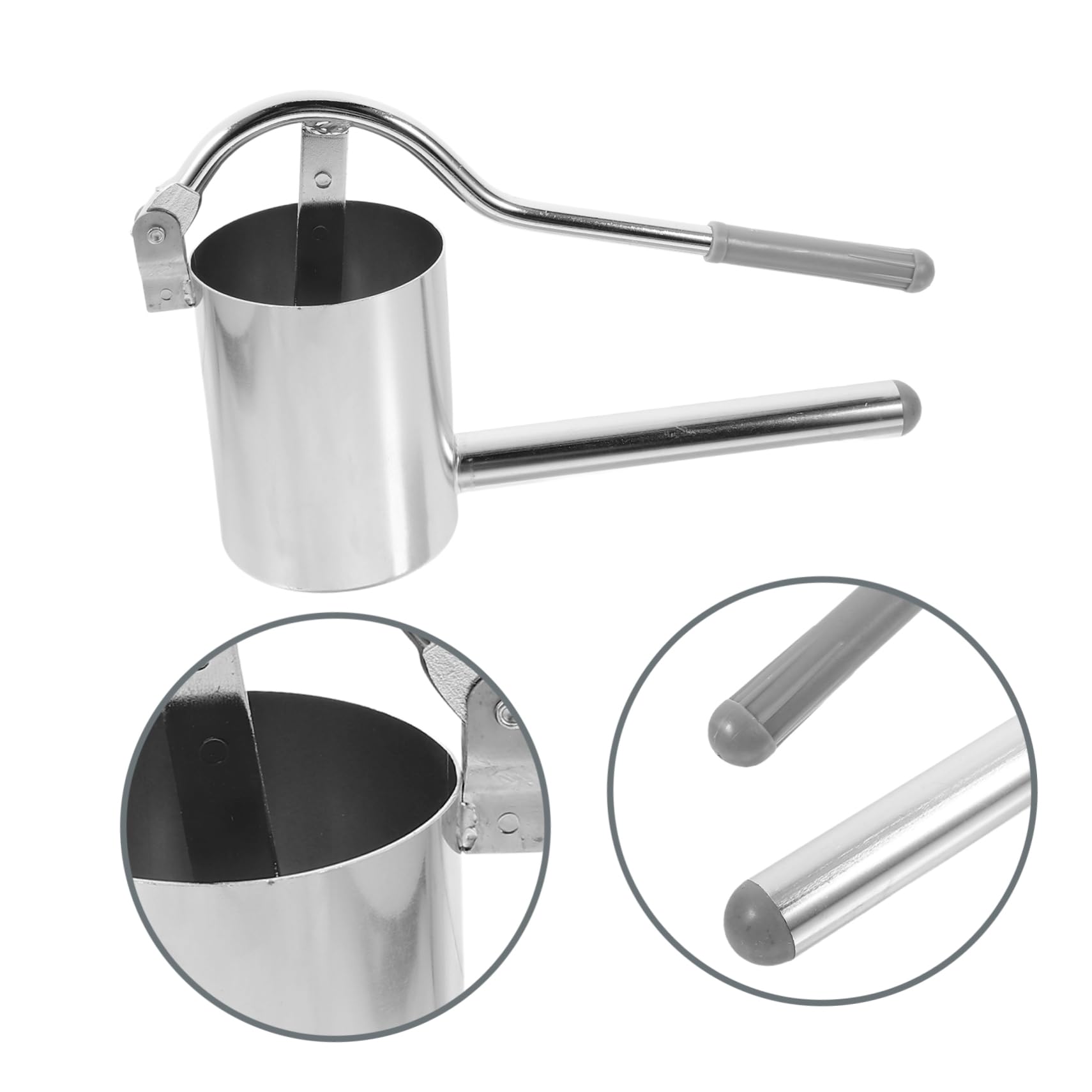 Cabilock Máquina para Hacer Pasta Manual Inoxidable Prensa para Fideos con Rodillo Giratorio para Utensilio Práctico para Cocina