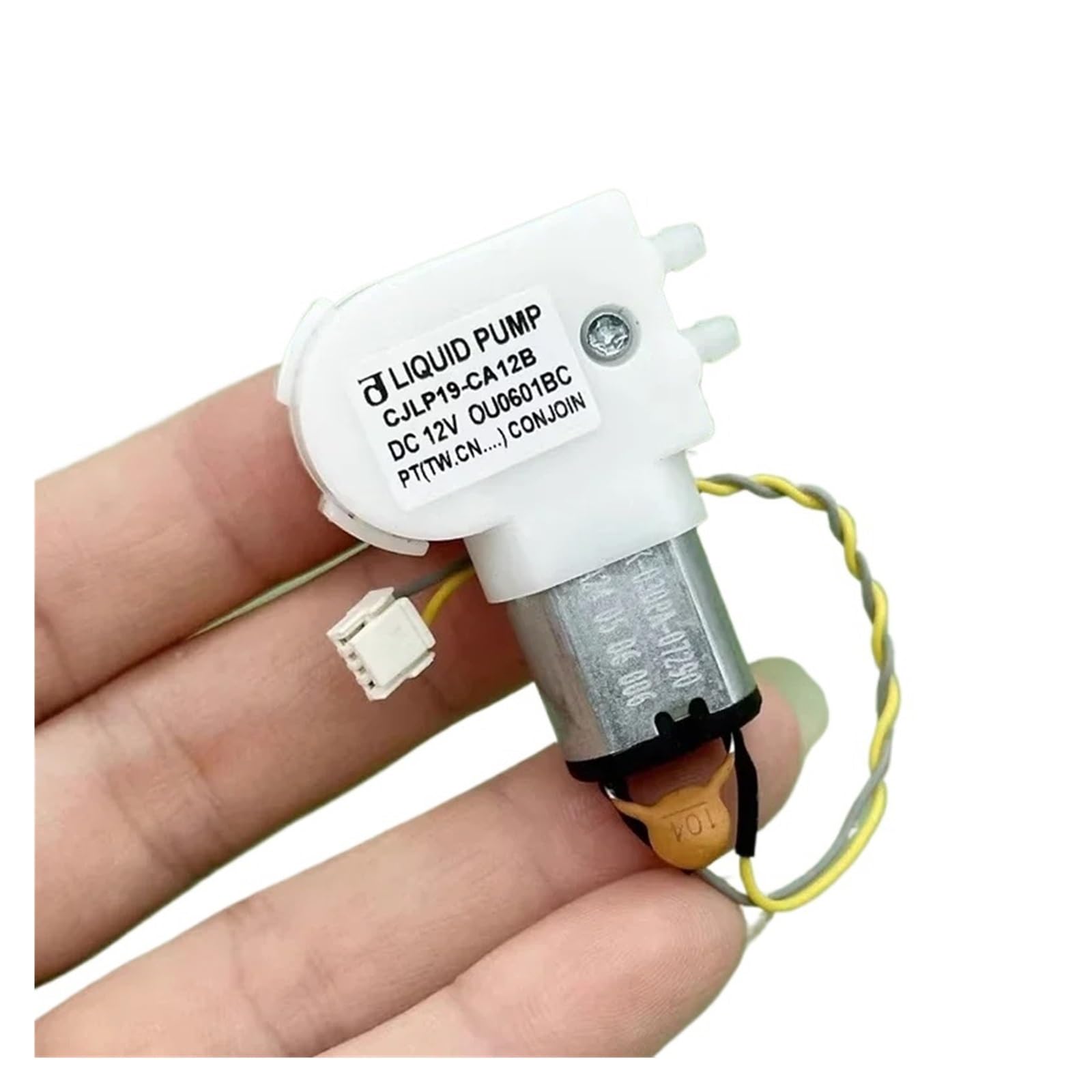 Peristaltic Pump, Mini Peristaltic Pump DC6V-12V 16ml/min Small Flow Liquid with Self-Priming Suction for Watery