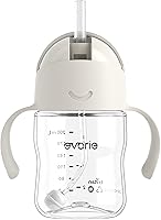 Vista 24 de Evorie Tritan - Vaso para beber con popote con peso con asas para bebés y niños pequeños, botella de agua a prueba de derrames con popote para 6