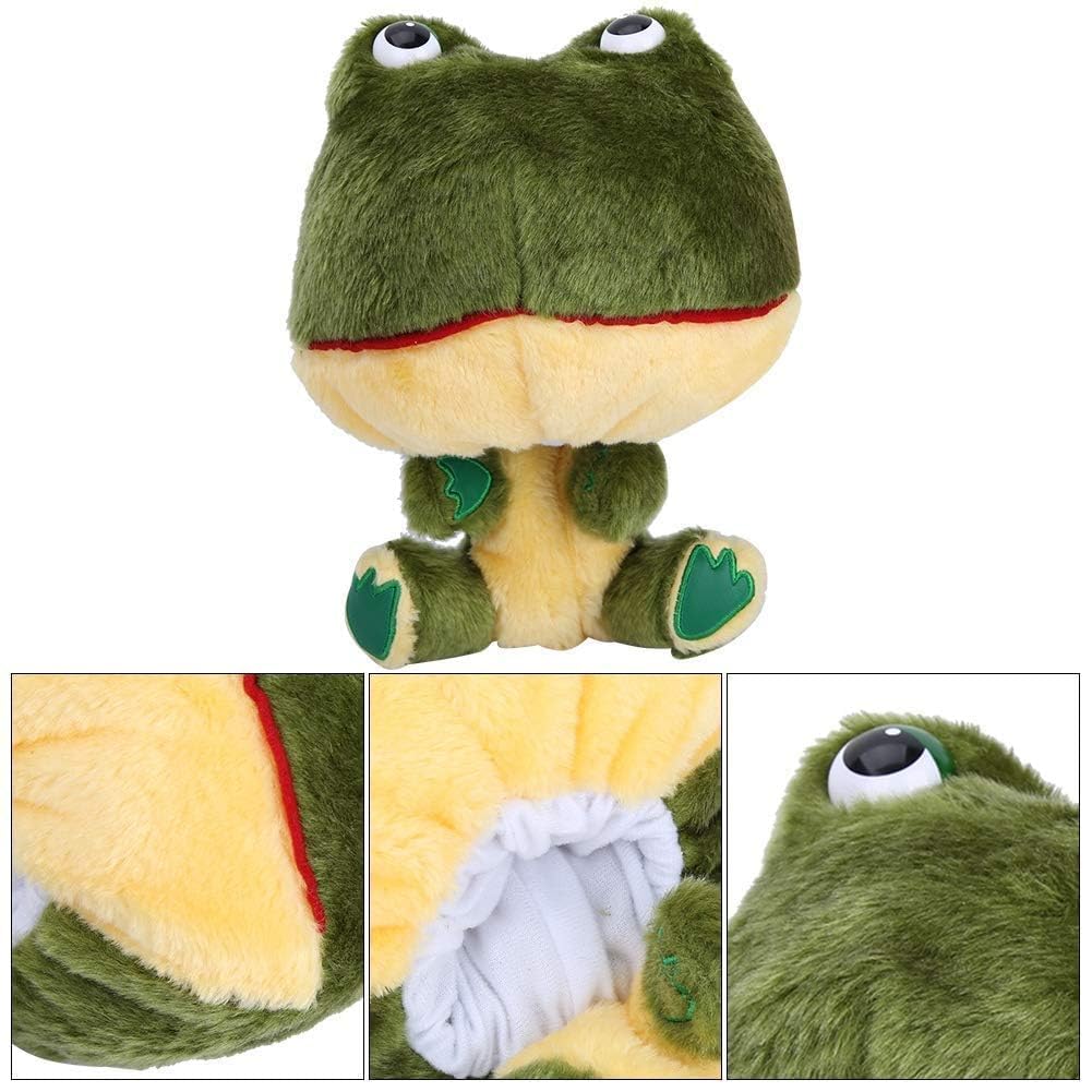 Plüsch Golfabdeckungen, Froschfahrer -Headcover niedlicher Golffahrer -Headcover Frog Form Protective Driver Covers, Golf Kopfdeckungen, Soft Plush Schutz