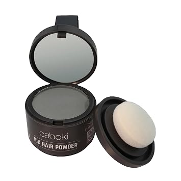 Caboki Root Touch Up Hair Volumizer Fill in Hairline & Edges, Cover Thinning, Hair Loss, Bald Spots & Gray. TALC-Free, Healthful Men Women Light
