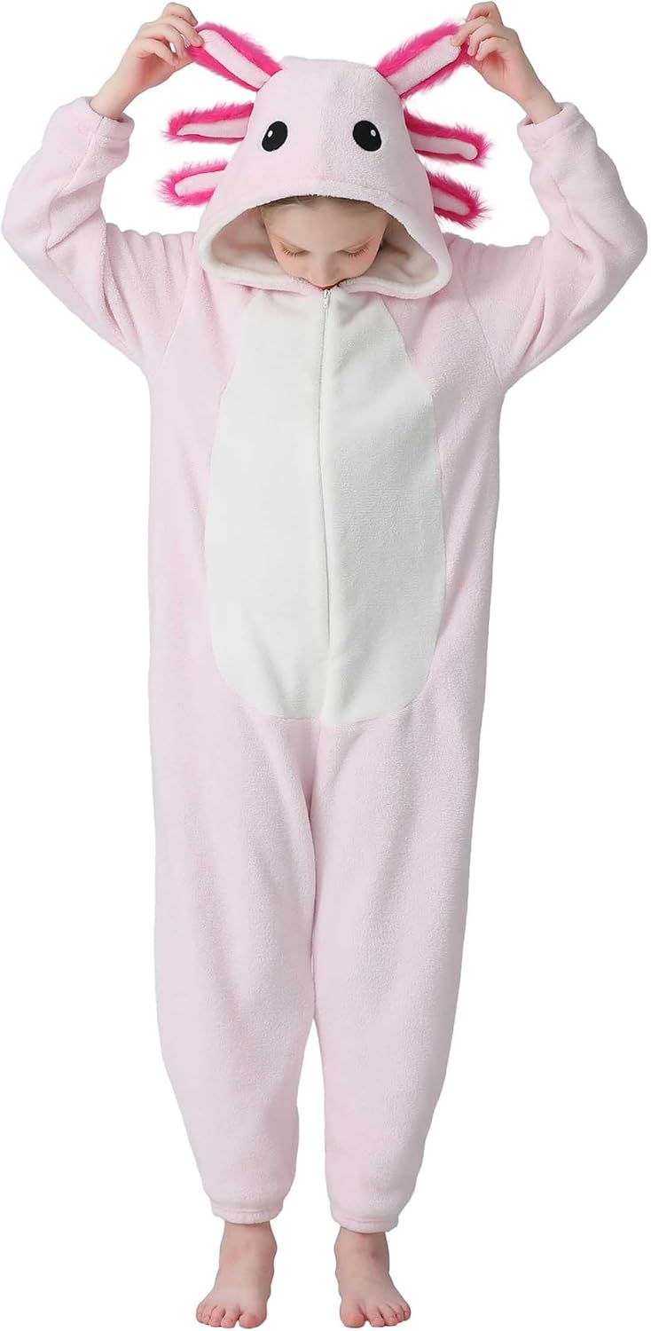 Cat Costume Kids Halloween Animal Onesie for Girls Boys