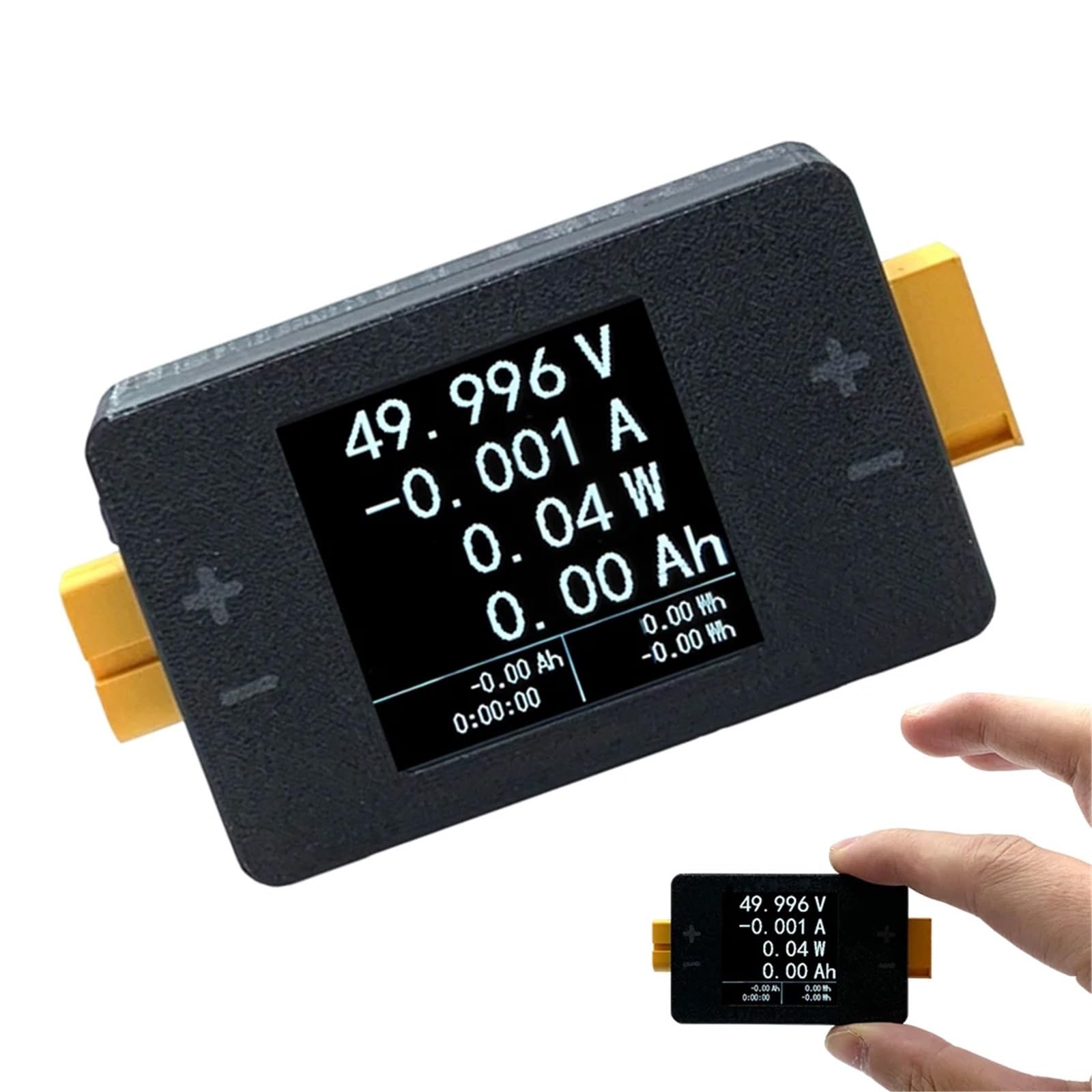 Medidor de potencia digital de 8-150V para controlar baterías con XT60 7
