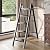 JOISCOPE 5 Step Ladder,Lightweight Folding Step Stool with Anti-Slip Pedal,600 lbs Portable Sturdy Steel Ladder for Adults,Multi Purpose Folding Ladder for Home Kitchen Office,Space Saving, Black