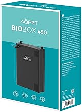 AQPET Filtro Interno Universale per Acquari Completo di Materiali Filtranti e Pompa per Acquari Fino a 100 Litri