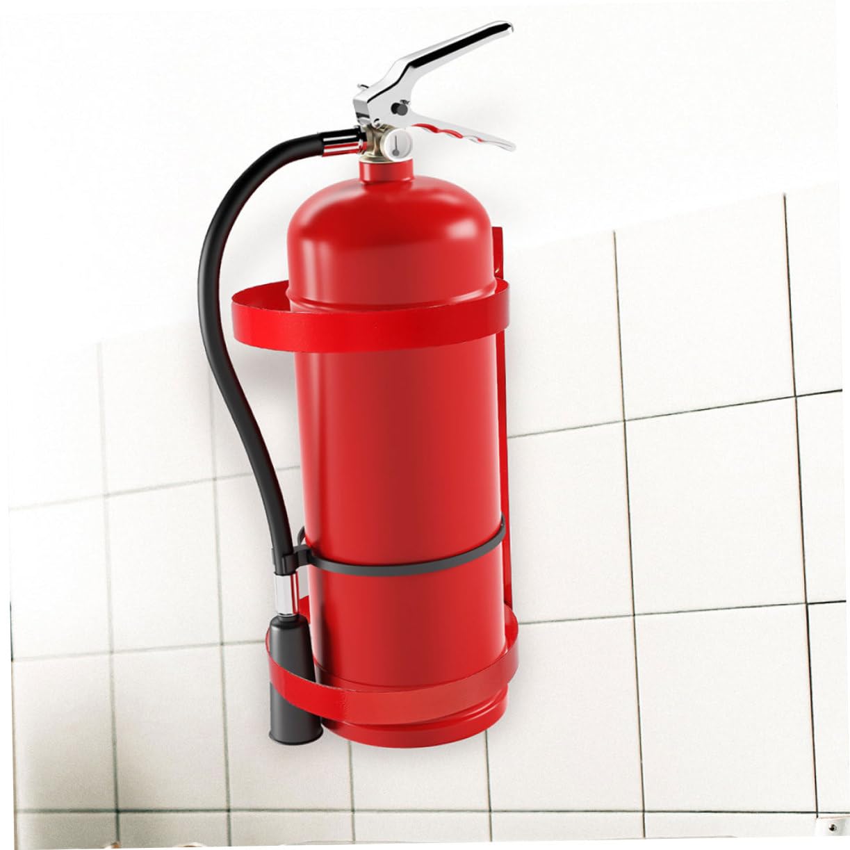 Cabilock 2piezas Soporte Para Extintor De Incendios De Soporte De Pared Montaje Pared Material Metalico