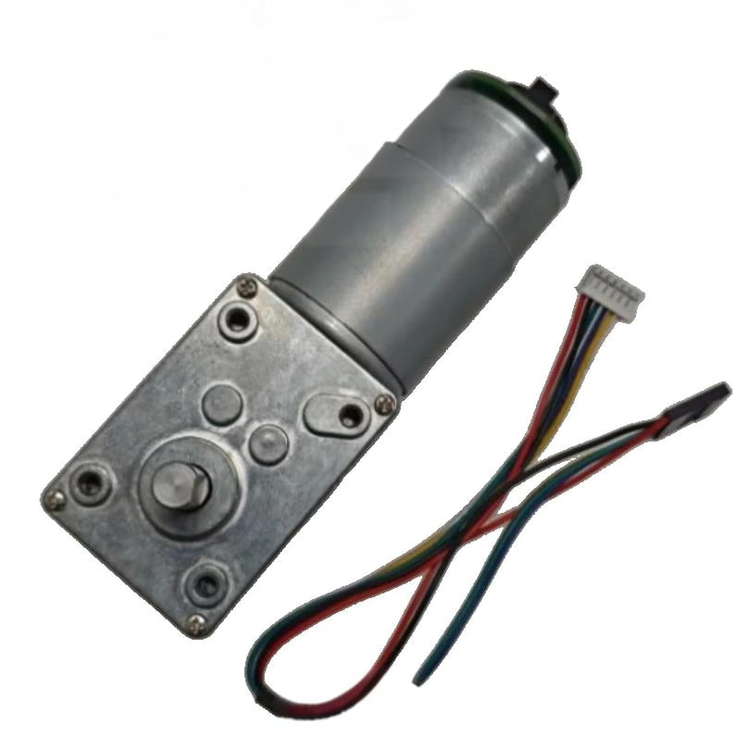 5840-555 DC Worm Gear Motor with Self-Locking Mechanism, Forward and Backward Rotation, Adjustable Speed Control, Turbo Worm Gear Reducer Gearbox (40 RPM 12V Only The Motor)