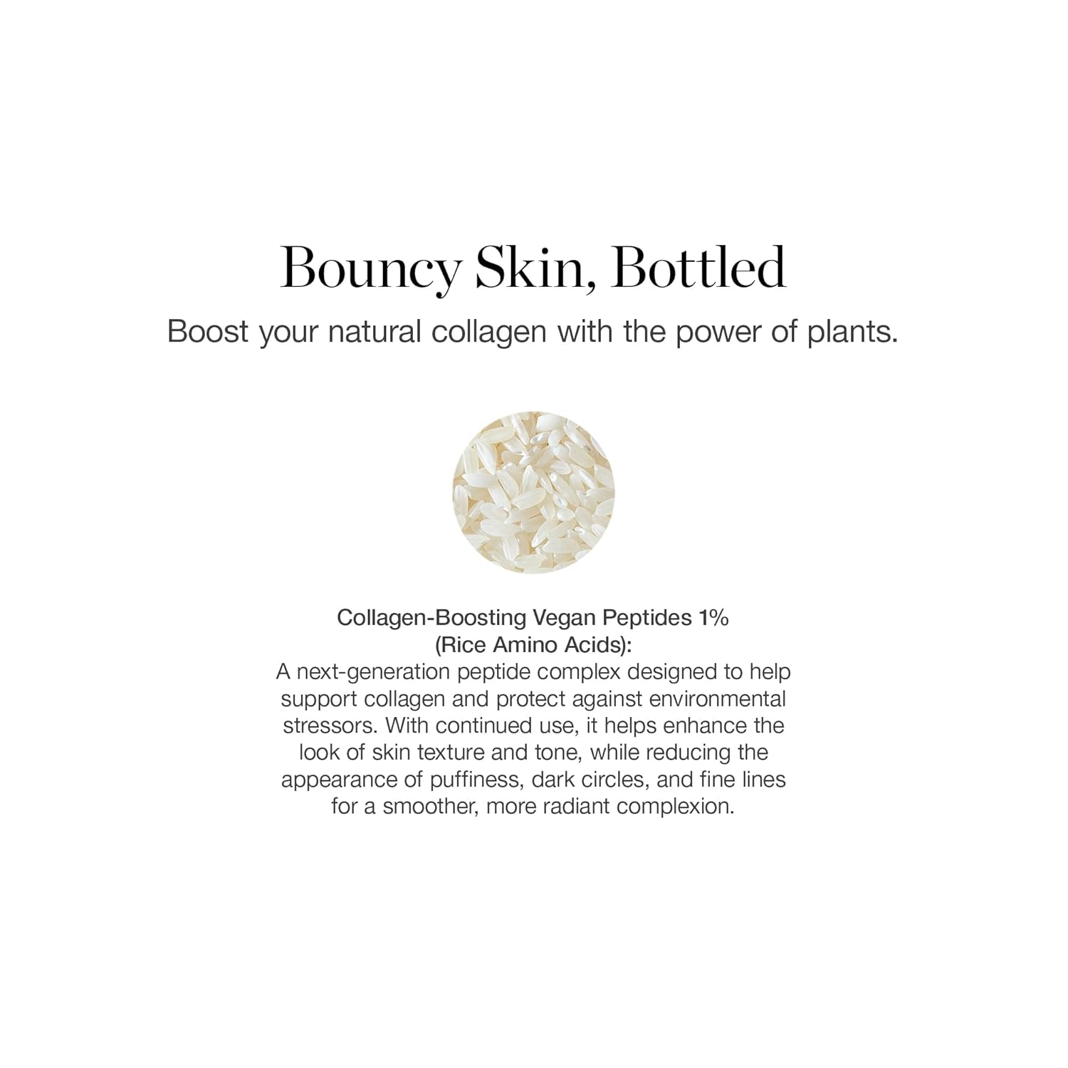 Ogee Vegan Collagen Boost Elixir - Peptides Serum for Face - Boosts Collagen Production By 150% - Certified Organic Firming & Smoothing Facial Serum, 15 ml - Image 4