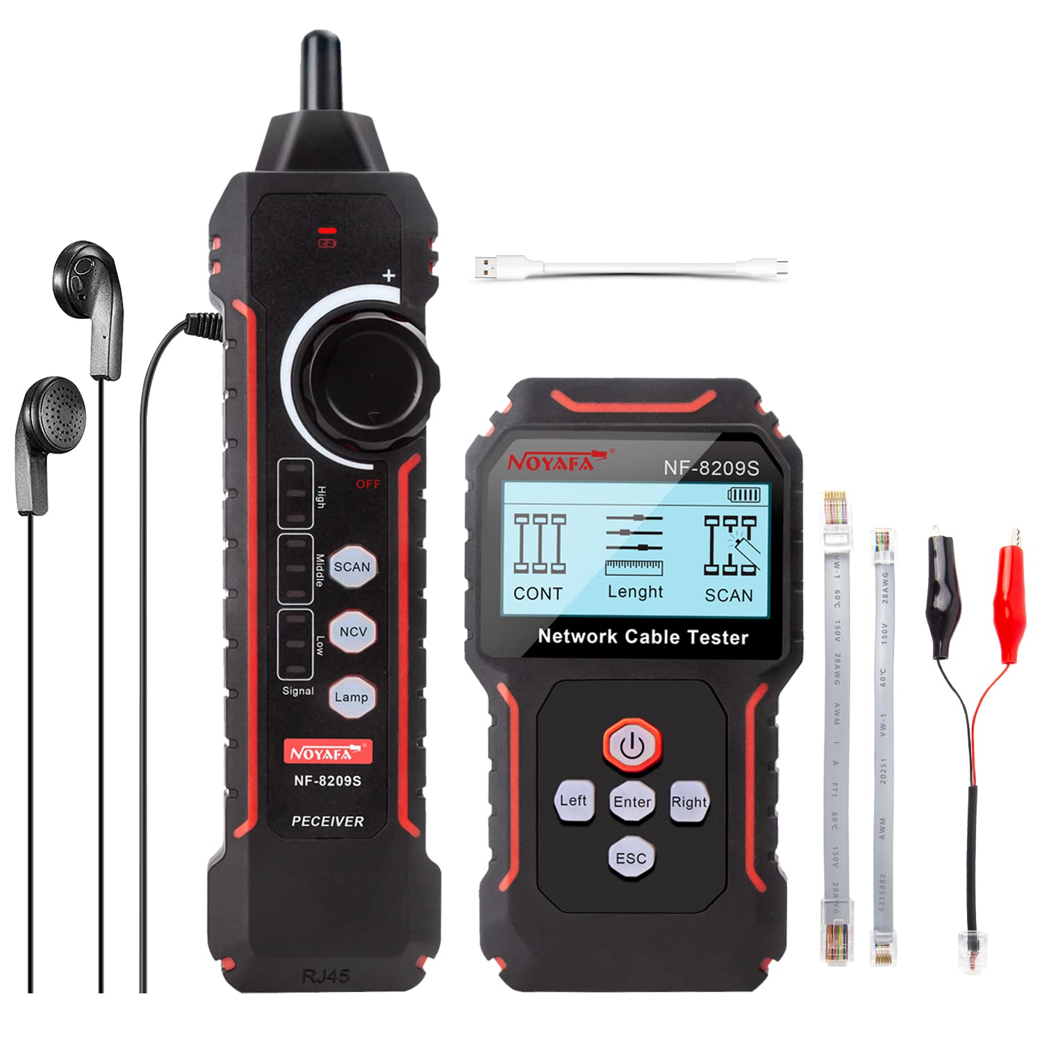 Buy NOYAFA NF8209S Upgrade Advanced Network Cable Tester with PoE