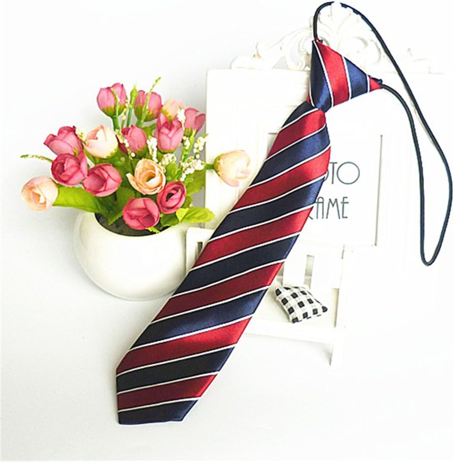 Classic Children School Uniform Adjustable Bow Tie And Necktie Set