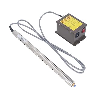 Generic Static Remover Rod Fast Ion Release Anti Static Ionizing Bar for 5.6KV Output Power, Perfect for Biological Products 500mm