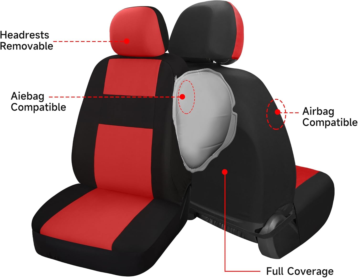 VarCozy Car Seat Covers Full Set