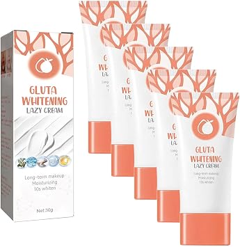 ALREMO Whitening Lazy Cream, Facial Cream Lotion Moisturizing Lazy Cream,Face Body Brigtening Skin Cream,Brighten Skin Tone Moisturize