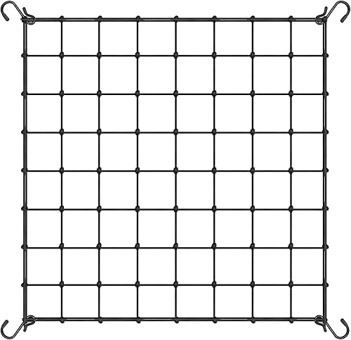 VIVOSUN 4 x 4 pies. Red elástica con 4 ganchos para plantas trepadoras, verduras, frutas y flores, 1 paquete