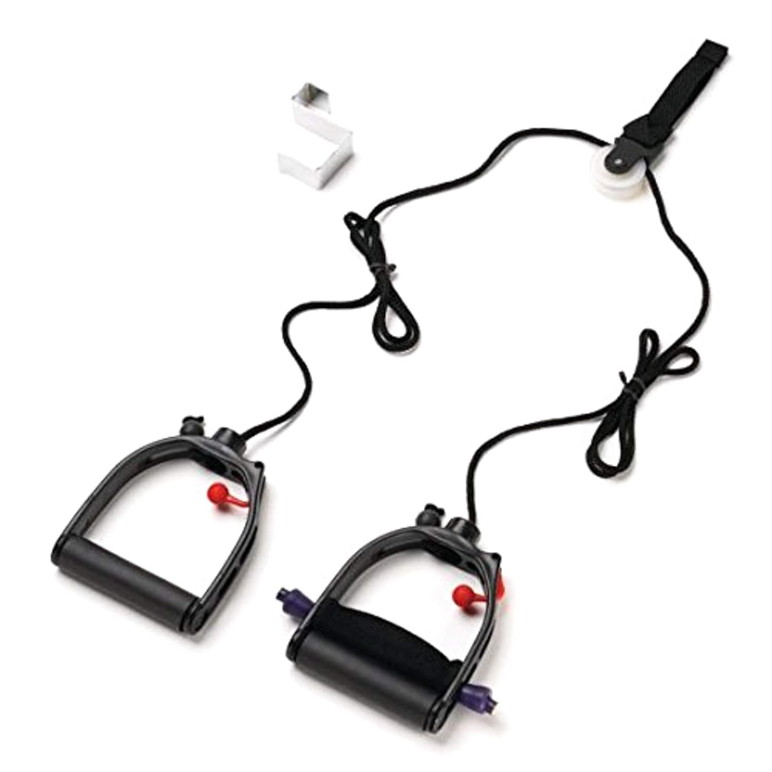 Physical Therapy Aids-40394 Lifeline Multi-Use Shoulder Pulley, Black, Standard, Without Metal Bracket : Health & Household