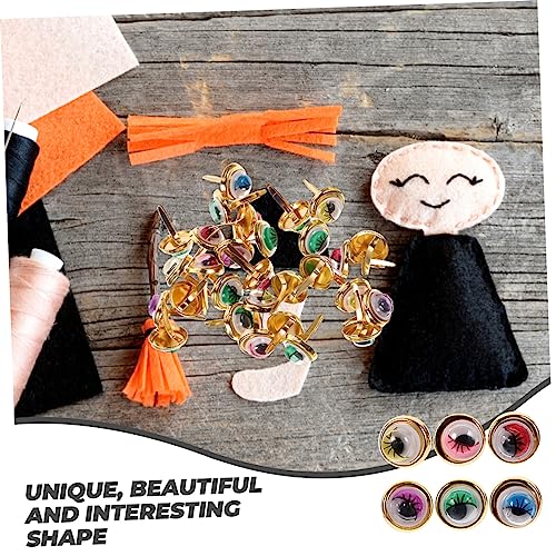Attaches en papier scrapbooking SHINEOFI mini-accessoires bricolage 500 pcs - 5
