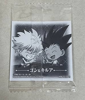 HUNTER×HUNTER　エッジングポストシール　ゴン&キルア HUNTER×HUNTER エッジングポストシール ゴン&キルア