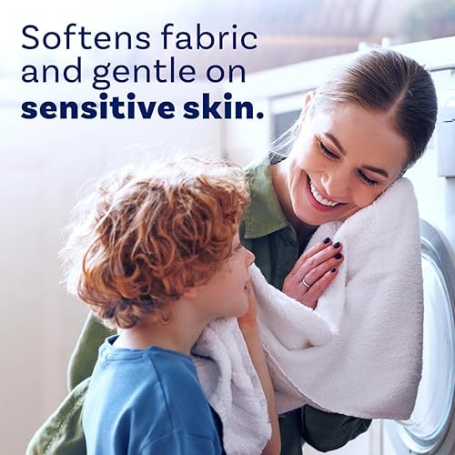 Miniatura 2 de Downy Suavizante de telas Free & Gentle (acondicionador de telas), 140 onzas líquidas, 190 cargas, hipoalergénico