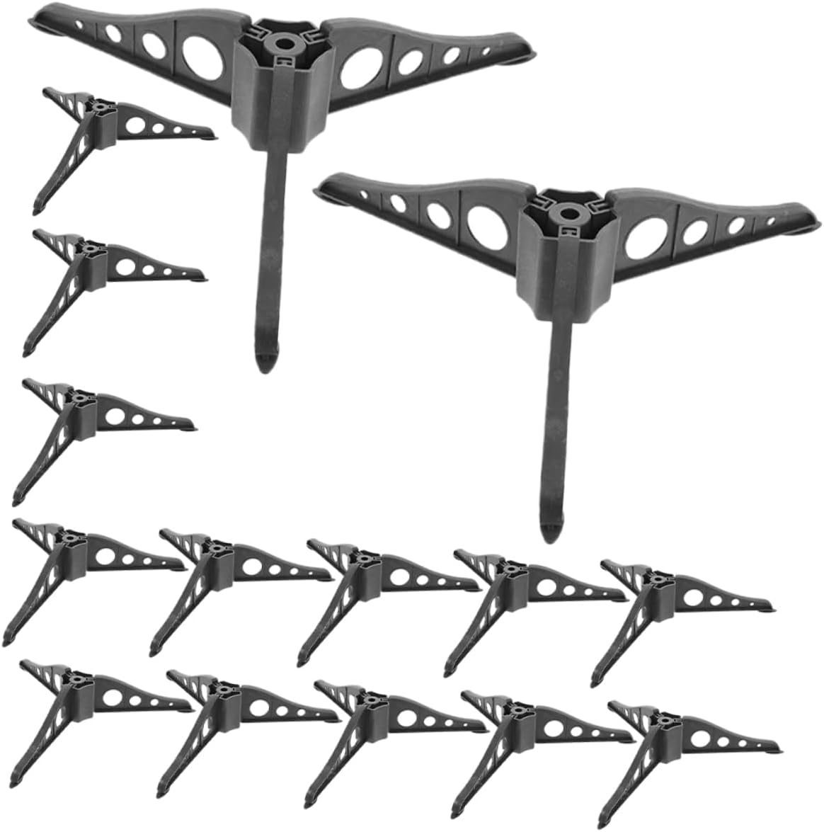15pcs Christmas Tree Stand Base for 120-150cm Trees Simple Design Home Decorations
