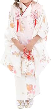 七五三 3歳 女の子 キョウエツ　着物 セット 被布 小物 フルセット くすみ Amazon | [KYOETSU] [キョウエツ] 着物セット 七五三用 3歳用