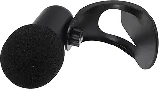 Ipetboom 歌唱用ミニUSBマイク 有線コンデンサーマイク 黒 ABS鉄素材 クイックミュートボタン搭載 サウンド処理 ゲームやポッドキャスト録音に最適