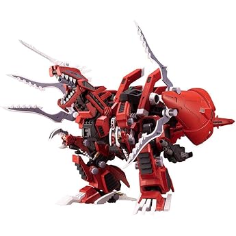 Kotobukiya Zoids EZ-034 Geno Breaker Repackage Version, Total Length Approx. 13.8 inches (350 mm), 1/72 Scale Plastic Model C