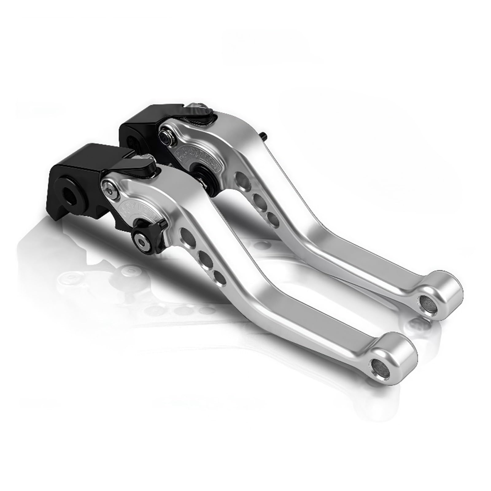 Mingbereit Silver Motorcycle Brake Lever Motorcycle Cnc Adjustable Brake Clutch Lever Handle For Suzuki For Gsxr600 1997 1998 1999 2000 2001 2002 2003 Clutch Lever(Silver)