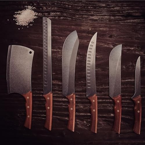 Faca para Carne Tramontina Churrasco Black com Lâmina de Aço Inox Escurecido e Cabo de Madeira 10