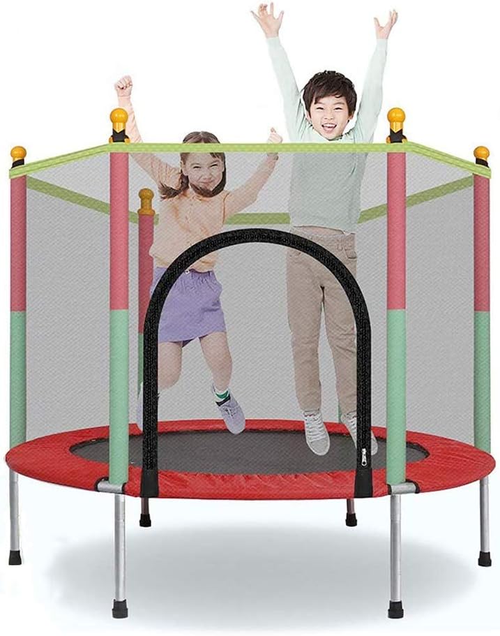 trampolino per bambini di 2 5 anni con recinzione