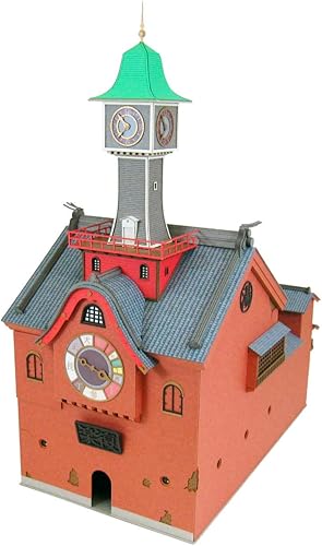 Amazon さんけい みにちゅあーとキット スタジオジブリシリーズ 千と千尋の神隠し 時計塔 1 150スケール ペーパークラフト Mk07 27 ペーパーアート 通販