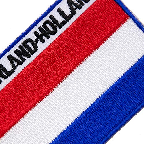 Écusson brodé drapeau Pays-Bas de qualité supérieure pour patch vêtement - 7