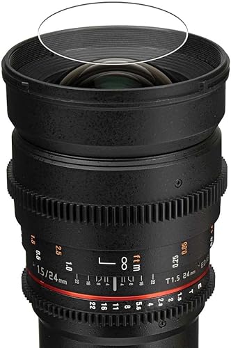 Puccy 3 Pack Screen Protector Film, compatible with SAMYANG 24mm T1.5 VDSLR ED AS IF UMC II TPU Guard  Not Tempered Glass Protectors