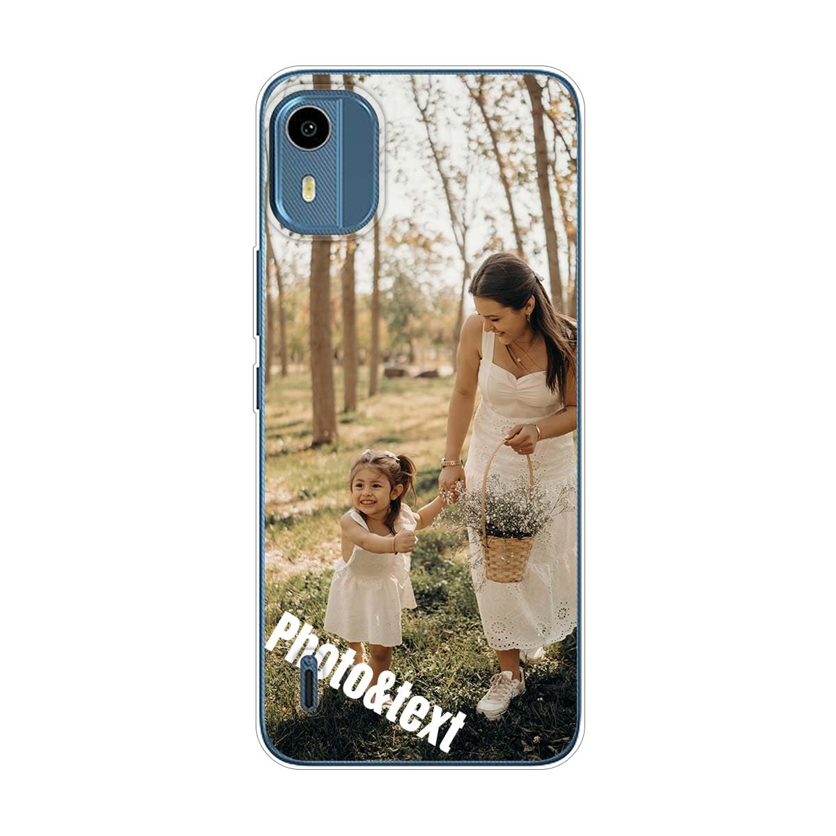 Custodia Personalizzata Per Nokia G42 Con Foto O Testo, Cover In Silicone TPU Antiurto, Regalo Originale - 3