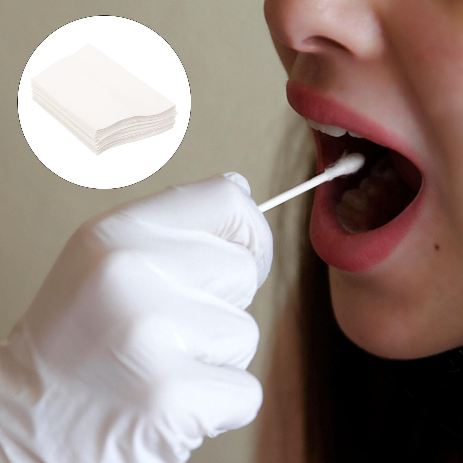 VILLCASE 100pcs Collecting Pouch for Water Disposable Collecting Bag Water Collection Bag Disposable Drinking Bags Water Collecting Bag Water Specimen Bag White Paper Sample Saliva