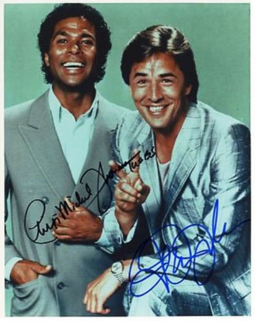 Amazon.co.jp: ◇直筆サイン ◇マイアミバイス ◇MIAMI VICE ◇ドン