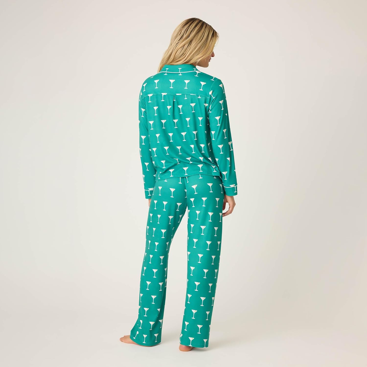 PJ Salvage Women's [Amazon Exclusive] Cloud Jersey 2-piece Pj Set - Image 4