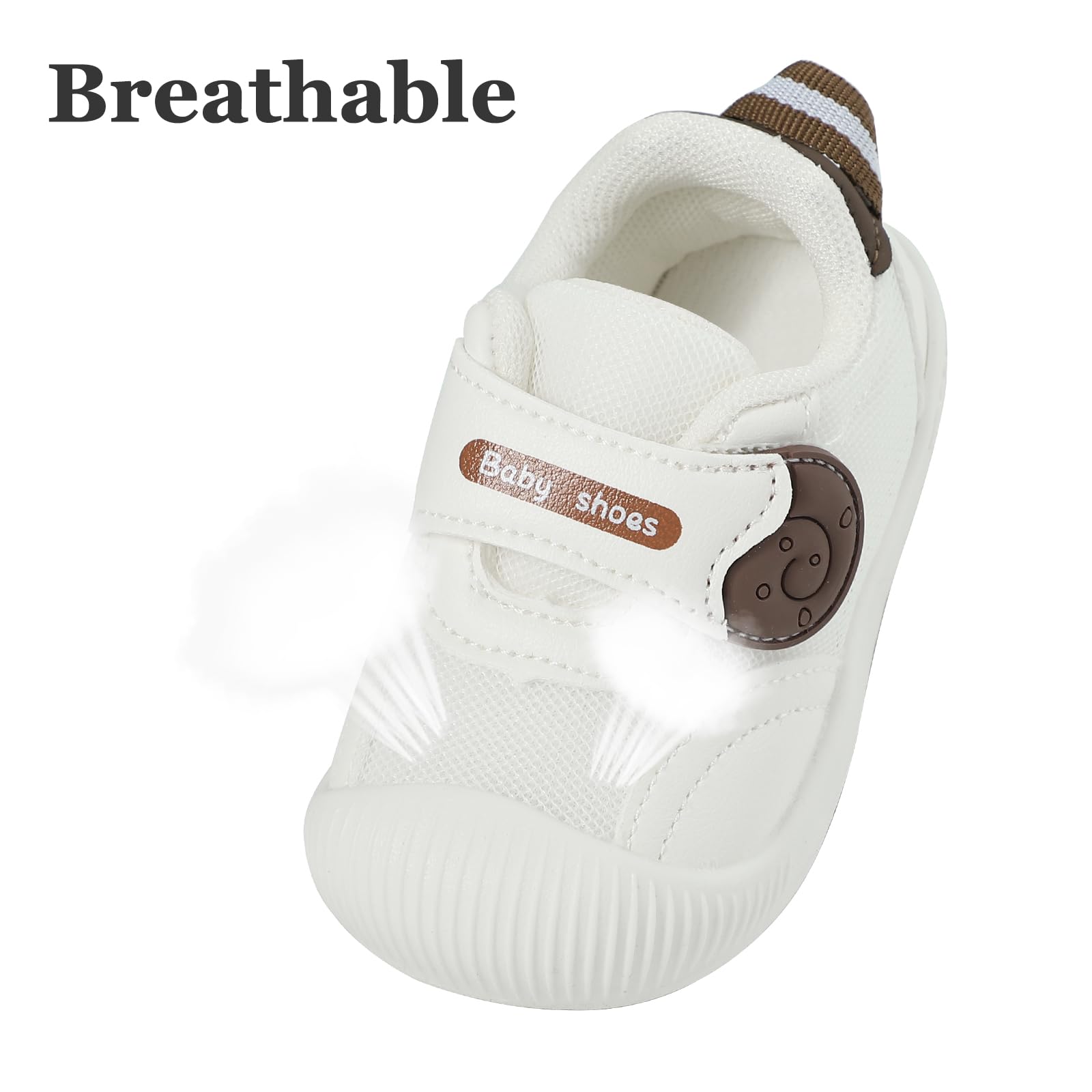 MK MATT KEELY Zapatos Bebé Niño Niña Verano Primeros Pasos Zapatillas Malla Transpirable Ligero con Suela Suave Antideslizante — view 2