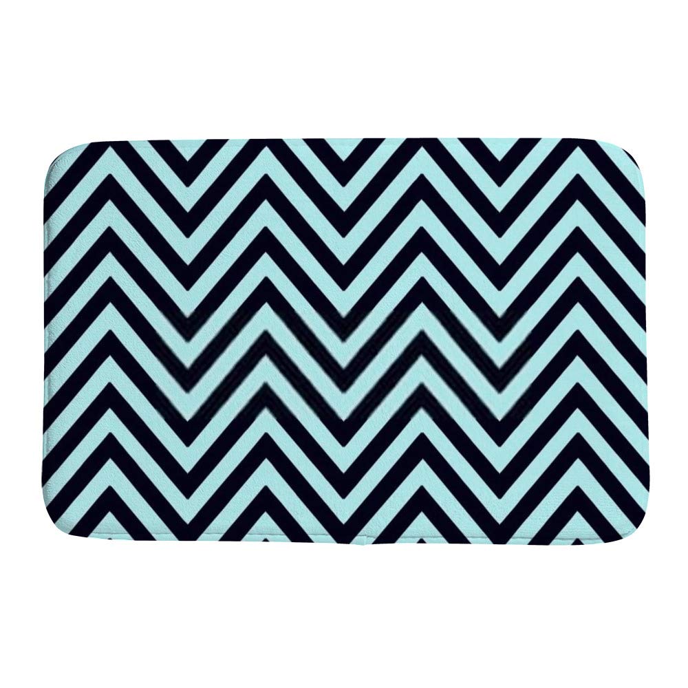 Tapis de bain antidérapant de qualité supérieure en velours corail vert 36x24 inch