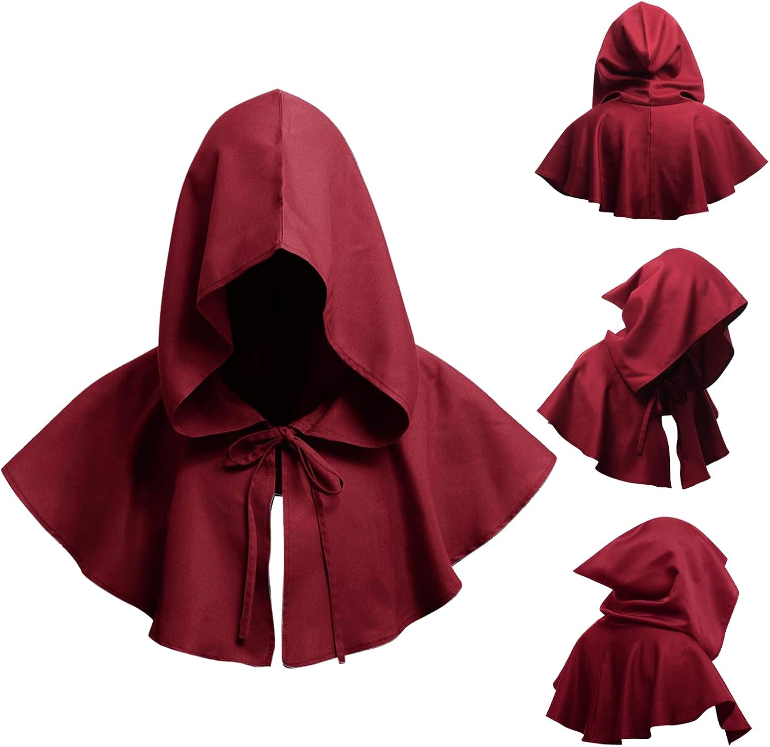 White Anime Mask Halloween Funny Face Mask Halloween Costume Cosplay Props Accessories