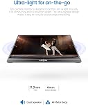 ARZOPA Moniteur portable 15.6'' FHD 1080P avec support portable Moniteur externe IPS pour ordinateur portable USB C HDMI pour PC MAC téléphone Xbox PS5 - A1